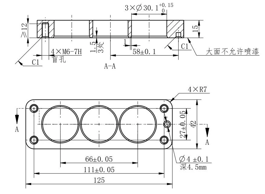 SG2M 開(kāi)孔尺寸